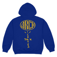 Load image into Gallery viewer, CJ x ARCH Paper Plane Hoodie (Blue)
