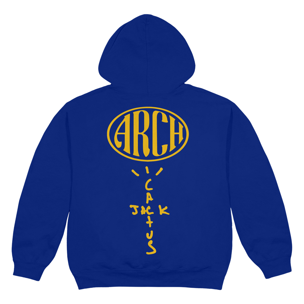 CJ x ARCH Paper Plane Hoodie (Blue)
