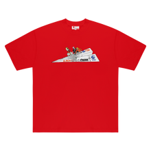 Load image into Gallery viewer, CJ x ARCH Paper Plane Tee (Red)
