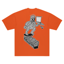 Load image into Gallery viewer, CJ x ARCH Cactus Skate Tee (Orange)
