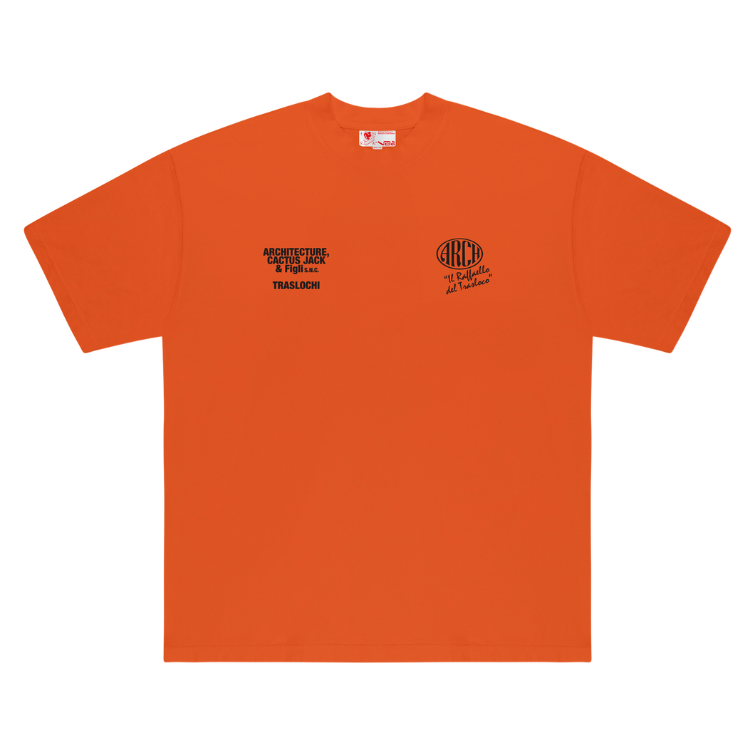 CJ x ARCH Traslochi Tee (Orange)